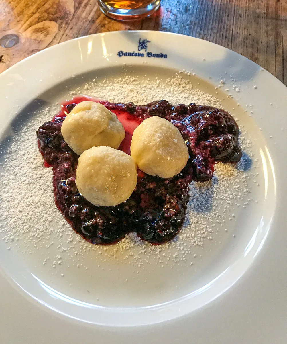 Fruit dumplings